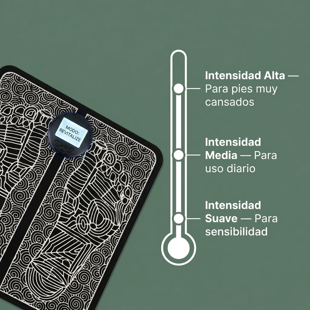 Calmea – Alfombrilla Masajeadora de Pies EMS