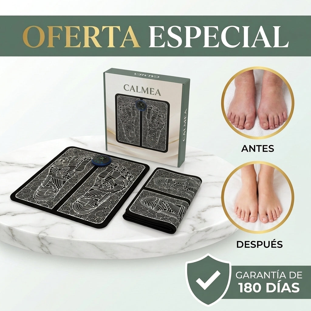Calmea – Alfombrilla Masajeadora de Pies EMS